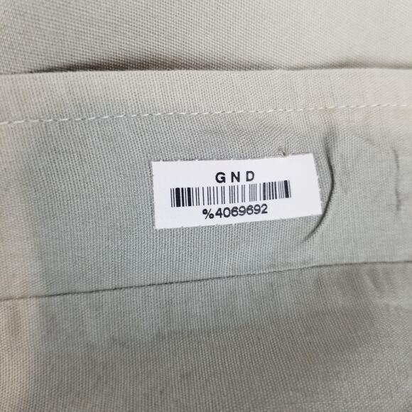 Lacoste Shirt Mens 44 Large Sage Green Button Down Long Sleeve Cotton Logo - Picture 5 of 9